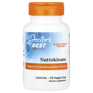 Doctors Best Nattokinase 2000 FU - 90 כמוסות צמחיות