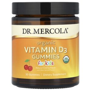 Dr. Mercola D3 Gummies לילדים- דובוני ויטמין D אורגניים