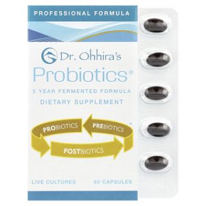 Dr. Ohhiras Probiotics - כמוסות פרוביוטיקה 60 כמוסות