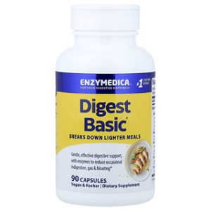 Enzymedica Digest Basic - אנזימי עיכול - 90 כמוסות