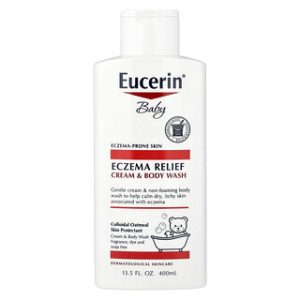 Eucerin Baby קרם ואמבטיה לעור אטופי 400 מ"ל