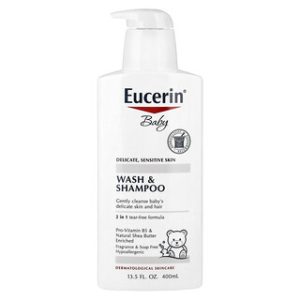 Eucerin Baby - שמפו וסבון לתינוק - ללא בישום