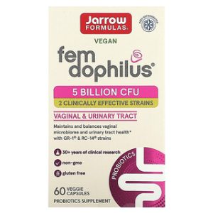 Fem Dophilus - פרוביוטיקה לנשים - 60 כמוסות Jarrow