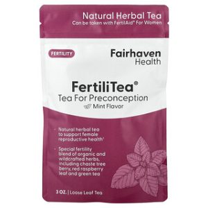 FertiliTea® לתקופה שלפני ההריון - תה עלי רופפים בטעם נענע