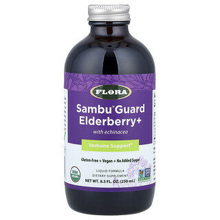 Flora Sambu Guard Elderberry+ אכינצא - 250 מ"ל