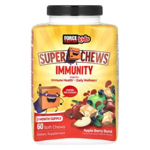 Force Factor Kids Super Chews - תוסף חיזוק חיסוני טעים