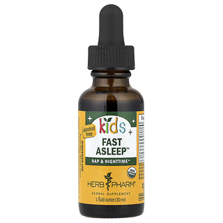 Herb Pharm Kids Fast Asleep- טיפות שינה ללא אלכוהול
