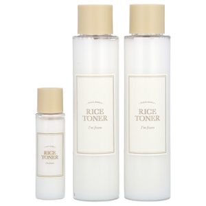 Im From Rice Toner סט טיפוח מיוחד 3 חלקים