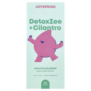 JoySpring DetoxZee + Cilantro - ניקוי רעלים טבעי 30 מ"ל