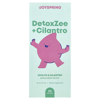 JoySpring DetoxZee + Cilantro - ניקוי רעלים טבעי 30 מ"ל