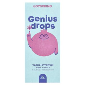 JoySpring Genius Drops - טיפות לשיפור ריכוז וקשב