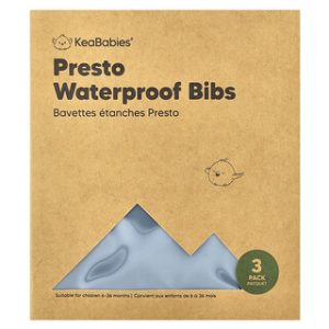 KeaBabies Presto סינר אטום למים - 3 יח' - 6-36 חודשים