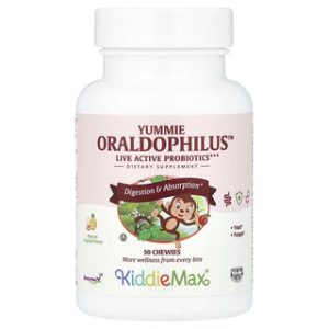 KiddieMax Yummie Oraldophilus טרופי- תוסף פרוביוטי לילדים