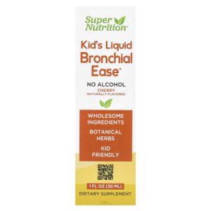 Kids Liquid Bronchial Ease - תוסף טבעי לילדים - דובדבן