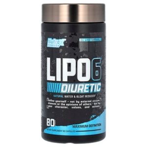 LIPO-6 Diuretic Nutrex - כדורי ניקוז נוזלים יעילים