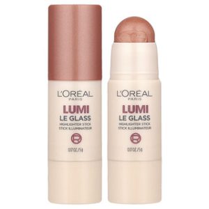 LOréal Lumi Le Glass Highlighter Glassy Pink - סטיק הארה