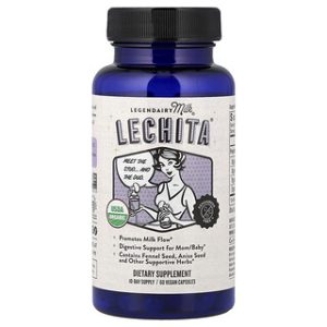 Legendairy Milk Lechita - 60 כמוסות טבעוניות להגברת חלב