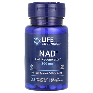 Life Extension NAD+ Cell Regenerator - 300 מ"ג, 30 כמוסות