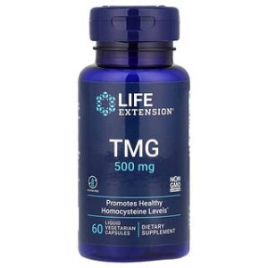 Life Extension TMG 500 מ"ג - כמוסות נוזליות צמחוניות