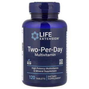 Life Extension Two-Per-Day מולטי ויטמין - 120 טבליות