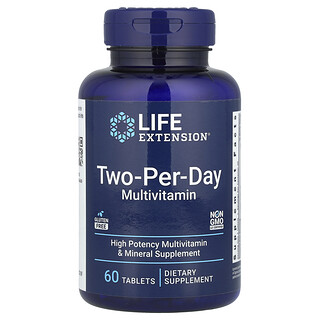 Life Extension Two-Per-Day מולטי ויטמין 60 טבליות