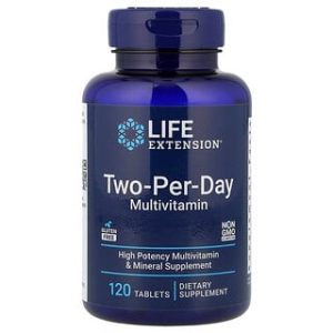 Life Extension - מולטי ויטמין Two-Per-Day - 120 טבליות