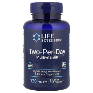 Life Extension - מולטי ויטמין Two-Per-Day - 120 טבליות