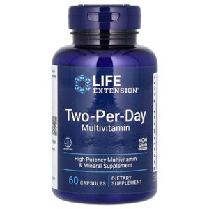 Life Extension - מולטי ויטמין Two-Per-Day - 60 כמוסות