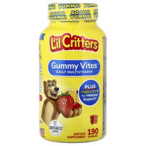 Lil Critters Gummy Vites - ויטמינים לילדים 190 יחידות