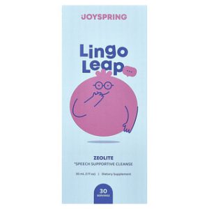 Lingo Leap JoySpring - תוסף תזונה לשיפור השפה 30 מ"ל