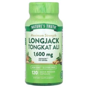 Longjack Tongkat Ali - כמוסות עוצמתיות - Natures Truth