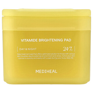 MEDIHEAL ויטמיד - פדים להבהרה 100 יח' - יום ולילה