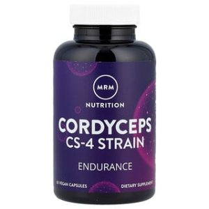 MRM Cordyceps CS-4 - כמוסות טבעוניות 750 מ"ג - 60 יח'