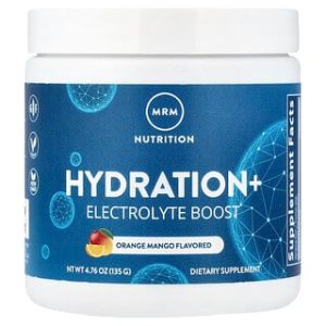 MRM Hydration+ Electrolyte Boost - תוסף אלקטרוליטים בטעם מנגו תפוז