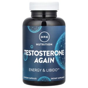 MRM Testosterone Again - תוסף טסטוסטרון טבעי , 60 כמוסות