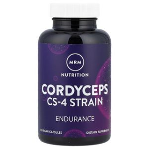 MRM קורדיספס CS-4 - 60 כמוסות טבעוניות - 750 מ"ג