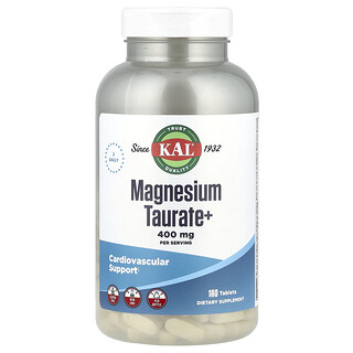 Magnesium Taurate+ KAL - 180 טבליות - תוסף תזונה