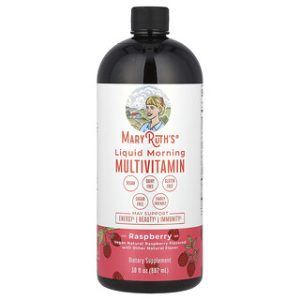 MaryRuth's - מולטי ויטמין נוזלי בוקר פטל - 887 מ"ל