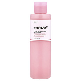 Medicube PDRN טונר ניאצינמיד ורוד - לעור זוהר