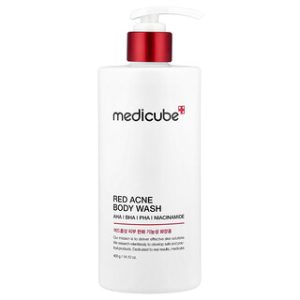Medicube Red Acne Body Wash - 400g - סבון לגוף לאקנה