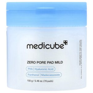 Medicube Zero Pore Pad Mild - פדי ניקוי עדינים 70 יח'