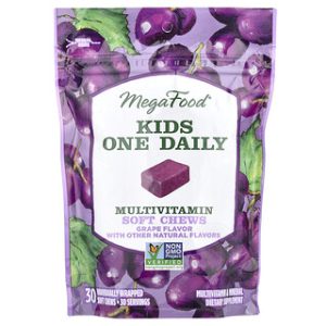 MegaFood Kids One Daily, מולטי ויטמין לילדים - ענבים