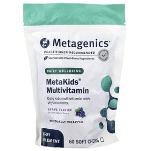 MetaKids Multivitamin ענבים - 60 סוכריות לעיסה לילדים