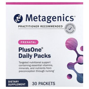 Metagenics PlusOne® Daily Prenatal Packs - תוסף תזונה 30 יחידות