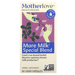 Motherlove - כמוסות More Milk Special Blend - 60 יחידות