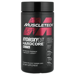 MuscleTech Hardcore Elite - תרמו קפסולות לשריפת שומן