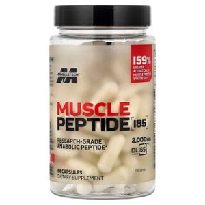 MuscleTech Muscle Peptide 185 - 84 כמוסות לבניית שריר