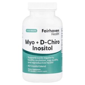 Myo+D-Chiro Inositol - תוסף פוריות לנשים 120 כמוסות