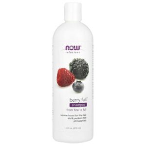 NOW Foods שמפו Berry Full - לשיער דק עד מלא 473 מ"ל