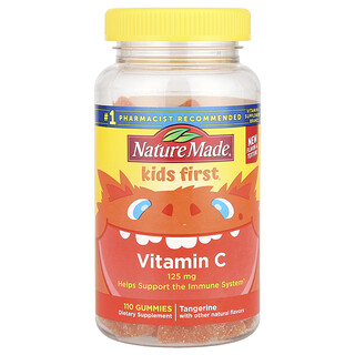 Nature Made Kids Vitamin C Gummies - בטעם טנג'רין
